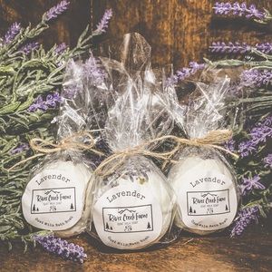 Lavender Goat Milk Bath Bombs